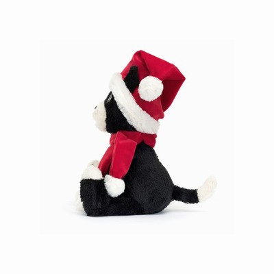 Jellycat Christmas Jellycat Jack Cat UK | 41980SUKH